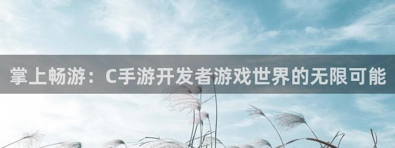 极悦娱乐2018版：掌上畅游：C手游开发者游戏世界的无限可能