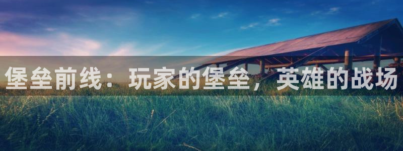 极悦娱乐助手：堡垒前线：玩家的堡垒，英雄的战场